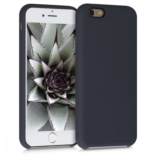 Husa Apple iPhone 6 / iPhone 6s, Silicon, Albastru, 40223.186