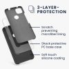 Husa Google Pixel 4a, Silicon, Negru, 52549.47