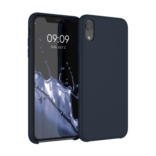 Husa Apple iPhone XR, Silicon, Albastru, 45910.186