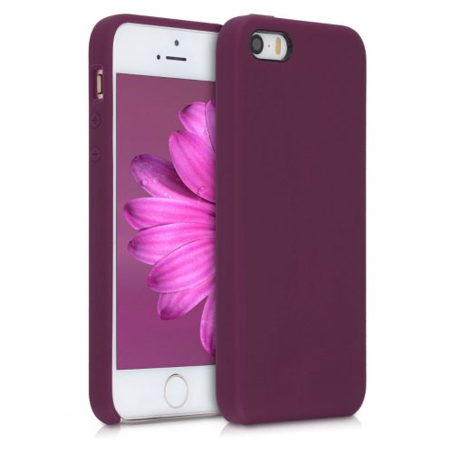 Husa Apple iPhone 5 / iPhone 5s / iPhone SE, Silicon, Violet, 42766.187