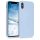 Husa Apple iPhone X / iPhone XS, Silicon, Albastru, 49982.58