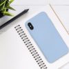 Husa Apple iPhone X / iPhone XS, Silicon, Albastru, 49982.58