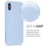 Husa Apple iPhone X / iPhone XS, Silicon, Albastru, 49982.58