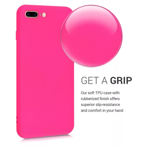 Husa Apple iPhone 8 Plus / iPhone 7 Plus, Silicon, Roz, 49981.77