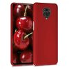 Husa Xiaomi Redmi Note 9S / Redmi Note 9 Pro / Redmi Note 9 Pro Max, Silicon, Rosu, 52142.36