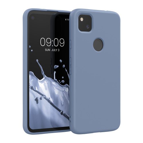 Husa Google Pixel 4a, Silicon, Albastru, 52622.12