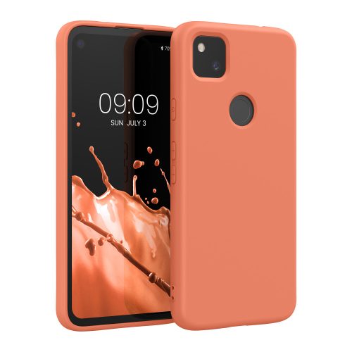 Husa Google Pixel 4a, Silicon, Roz, 52622.103