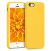 Husa Apple iPhone 5 / iPhone 5s / iPhone SE, Silicon, Galben, 42766.165