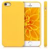 Husa Apple iPhone 5 / iPhone 5s / iPhone SE, Silicon, Galben, 42766.165
