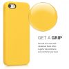 Husa Apple iPhone 5 / iPhone 5s / iPhone SE, Silicon, Galben, 42766.165