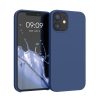 Husa Apple iPhone 12 Mini, Silicon, Albastru, 52640.17