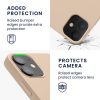Husa Apple iPhone 12 Mini, Silicon, Crem, 52640.154