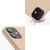 Husa Apple iPhone 12 Mini, Silicon, Crem, 52640.154