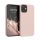 Husa Apple iPhone 12 Mini, Silicon, Roz, 52640.10