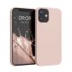 Husa Apple iPhone 12 Mini, Silicon, Roz, 52640.10