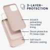 Husa Apple iPhone 12 / iPhone 12 Pro, Silicon, Roz, 52641.10