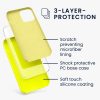 Husa Apple iPhone 12 Pro Max, Silicon, Galben, 52644.149