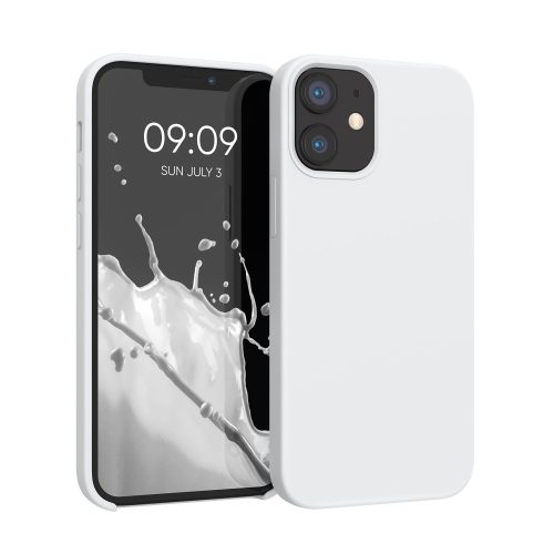 Husa Apple iPhone 12 Mini, Silicon, Alb, 52640.02