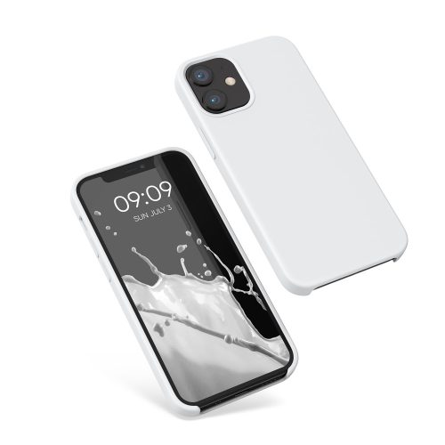 Husa Apple iPhone 12 Mini, Silicon, Alb, 52640.02