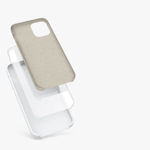 Husa Apple iPhone 12 Mini, Silicon, Alb, 52640.02