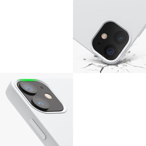 Husa Apple iPhone 12 Mini, Silicon, Alb, 52640.02