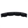 Banda pentru casti Sennheiser HD580/HD600/HD650, Kwmobile, Negru, Piele ecologica, 52700.01