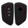 Husa Cheie Auto pentru VW - 3 Butoane, Silicon, Negru, 52650.01