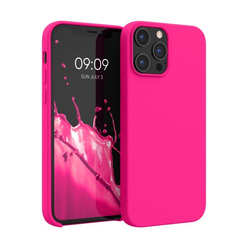 Husa Apple iPhone 12 Pro Max, Silicon, Roz, 52644.08