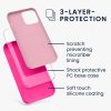 Husa Apple iPhone 12 Pro Max, Silicon, Roz, 52644.08