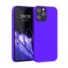 Husa Apple iPhone 12 / iPhone 12 Pro, Silicon, Albastru, 52641.134