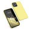 Husa Apple iPhone 12 / iPhone 12 Pro, Silicon, Galben, 52641.49