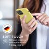 Husa Apple iPhone 12 / iPhone 12 Pro, Silicon, Galben, 52641.49