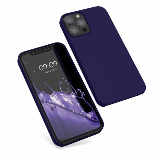 Husa Apple iPhone 12 / iPhone 12 Pro, Silicon, Albastru, 52641.182