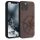 Husa Apple iPhone 12 / iPhone 12 Pro, Lemn, Maro, 52734.01