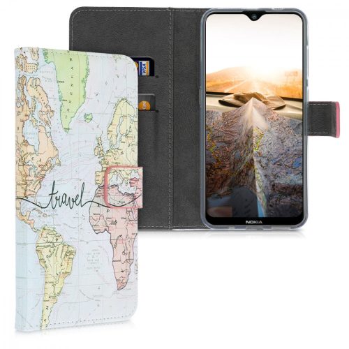 Husa Nokia 2.3, Piele ecologica, Multicolor, 51489.04
