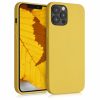 Husa Apple iPhone 12 / iPhone 12 Pro, Fibre vegetale, Galben, 52738.06