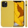Husa Apple iPhone 12 / iPhone 12 Pro, Fibre vegetale, Galben, 52738.06