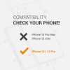 Husa Apple iPhone 12 / iPhone 12 Pro, Fibre vegetale, Galben, 52738.06