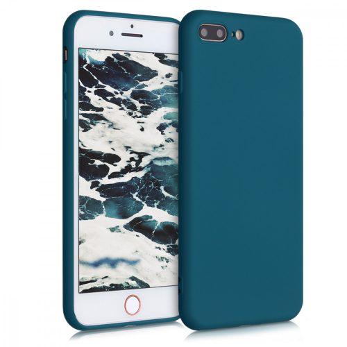 Husa Apple iPhone 8 Plus / iPhone 7 Plus, Silicon, Verde, 49981.57