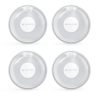 Set 4 Cupe de colectare a laptelui matern Navaris din polipropilena fara silicon si fara BPA, 52763.01