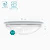 Set 4 Cupe de colectare a laptelui matern Navaris din polipropilena fara silicon si fara BPA, 52763.01