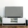 Husa de praf pentru televizor 65 inch, Kwmobile, Gri, Textil, 51704.25
