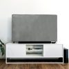 Husa de praf pentru televizor 55 inch, Kwmobile, Gri, Textil, 51703.25