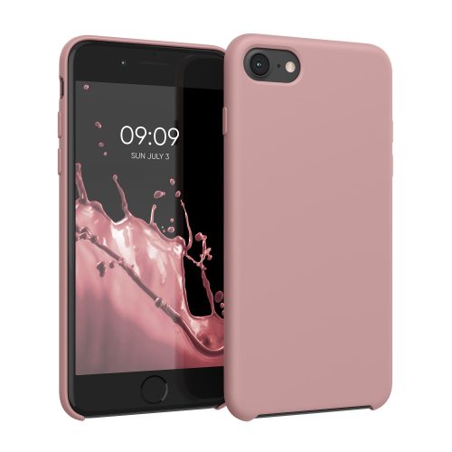 Husa Apple iPhone 8 / iPhone 7 / iPhone SE 2, Silicon, Roz, 40225.193