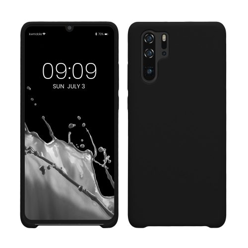 Husa Huawei P30 Pro, Silicon, Negru, 47423.01