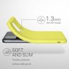 Husa Samsung Galaxy A21s, Silicon, Galben, 52494.195