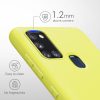 Husa Samsung Galaxy A21s, Silicon, Galben, 52494.195