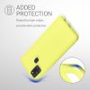 Husa Samsung Galaxy A21s, Silicon, Galben, 52494.195