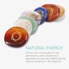 Set 7 pietre naturale cu simboluri Navaris pentru ritualuri de vindecare si meditatie, 52870.01