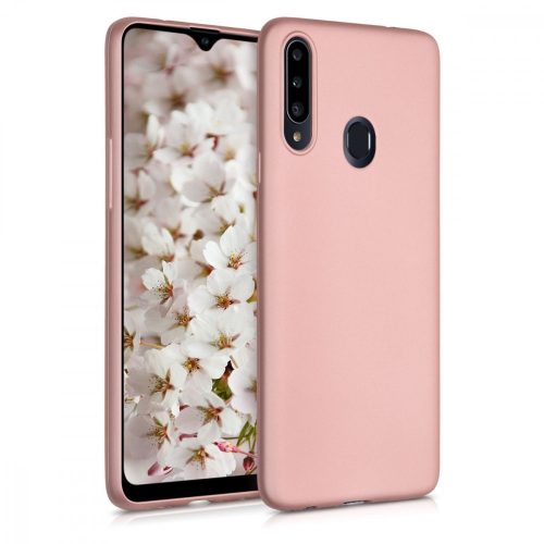 Husa Samsung Galaxy A20s, Silicon, Roz, 52930.31
